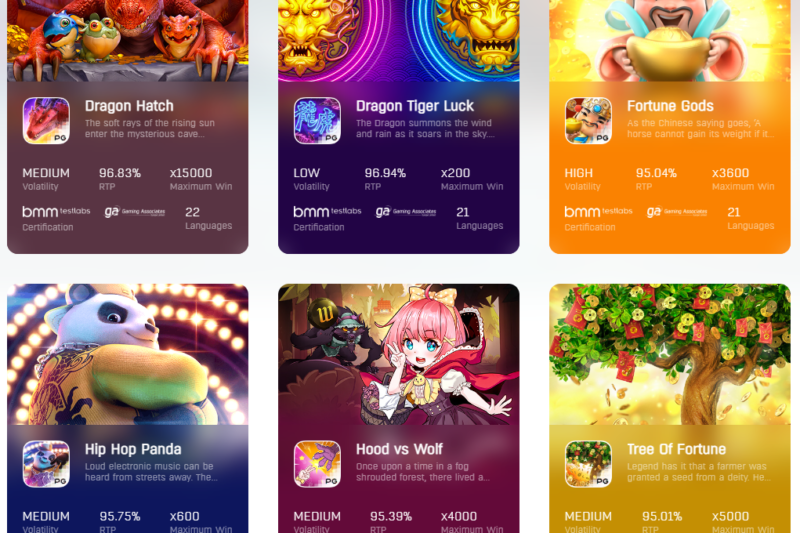 6 GAME SLOT TERPANAS HARI INI DI PG SOFT | DRAGON TIGER LUCK MERAJAI SLOT GACOR GAMPANG MENANG